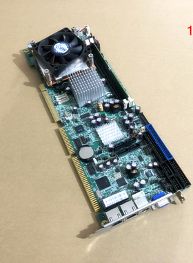 台湾广积 IB940F-R 工控机主板 带CPU 内存 风扇 双网口