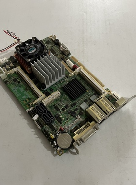 台湾肯懋 HS-771 工控主板  带CPU 内存 散热器