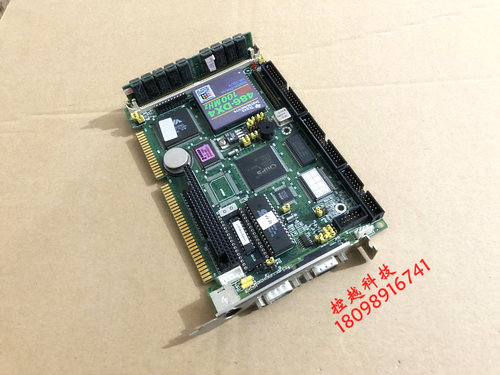 研华 PCA-6145R C1 486工控主板 CPU半长卡 送CPU 内存