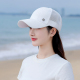 帽子遮阳帽网眼薄款 白色棒球帽女防晒帽夏季 2025新爆款 透气鸭舌帽