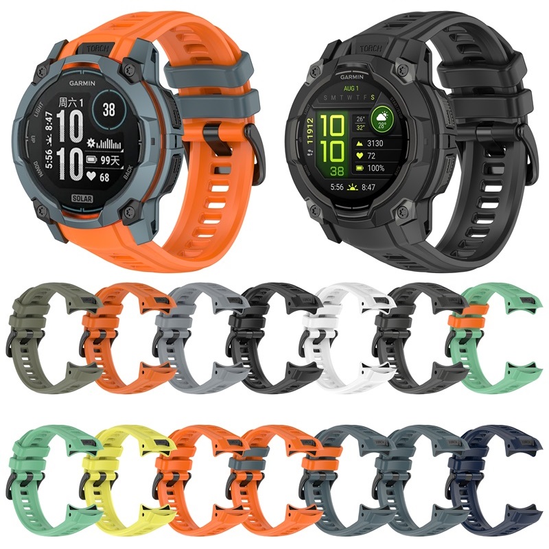 佳明本能3官方同款硅胶表带快拆