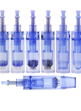 Dr.pen A1 Ultima 电动微针头MTS纳米晶片浅导入蓝色卡口 12 36针