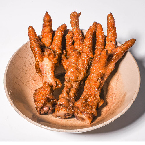 清真五香卤味鸡爪卤虎皮鸡脚鸭爪酱香小零食休闲食品大全凤爪真空 - 封面