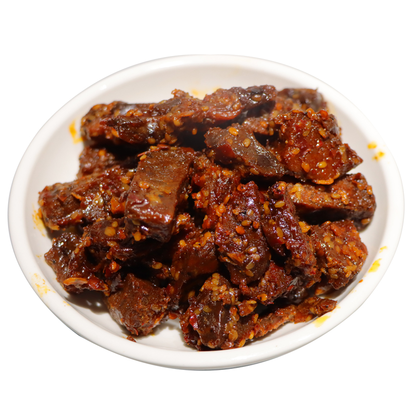 清真食品手撕牛肉干麻辣牛肉条单独小包装酱牛肉熟食真空开袋即食