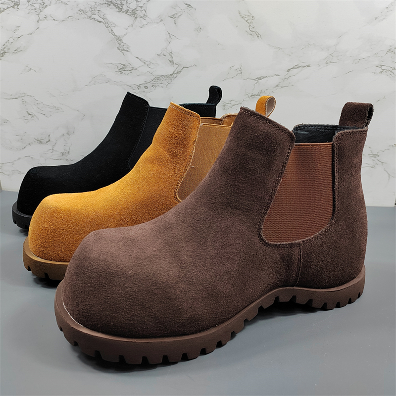 欧货女鞋牛皮复古内增高