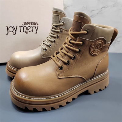 新款女鞋美拉德短靴户外工装靴