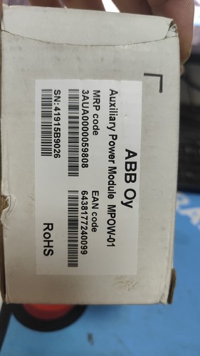 全新ABB变频器 MPOW-01辅助电源扩展模块_3AUA0000059808