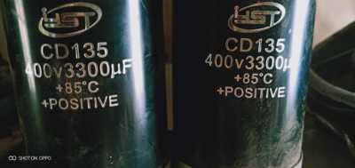 江海电容CD135 400v3300uf 3300UF 450V 变频器电容 原装拆机