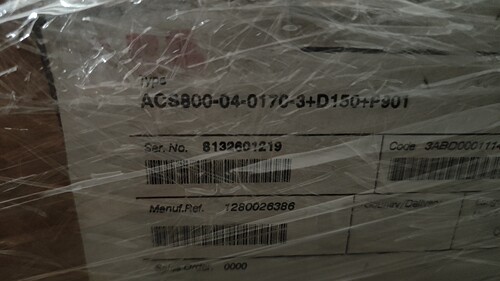 acs800-704-0640-7+0F253+v992全新现货 ABB多传动整流单元模块