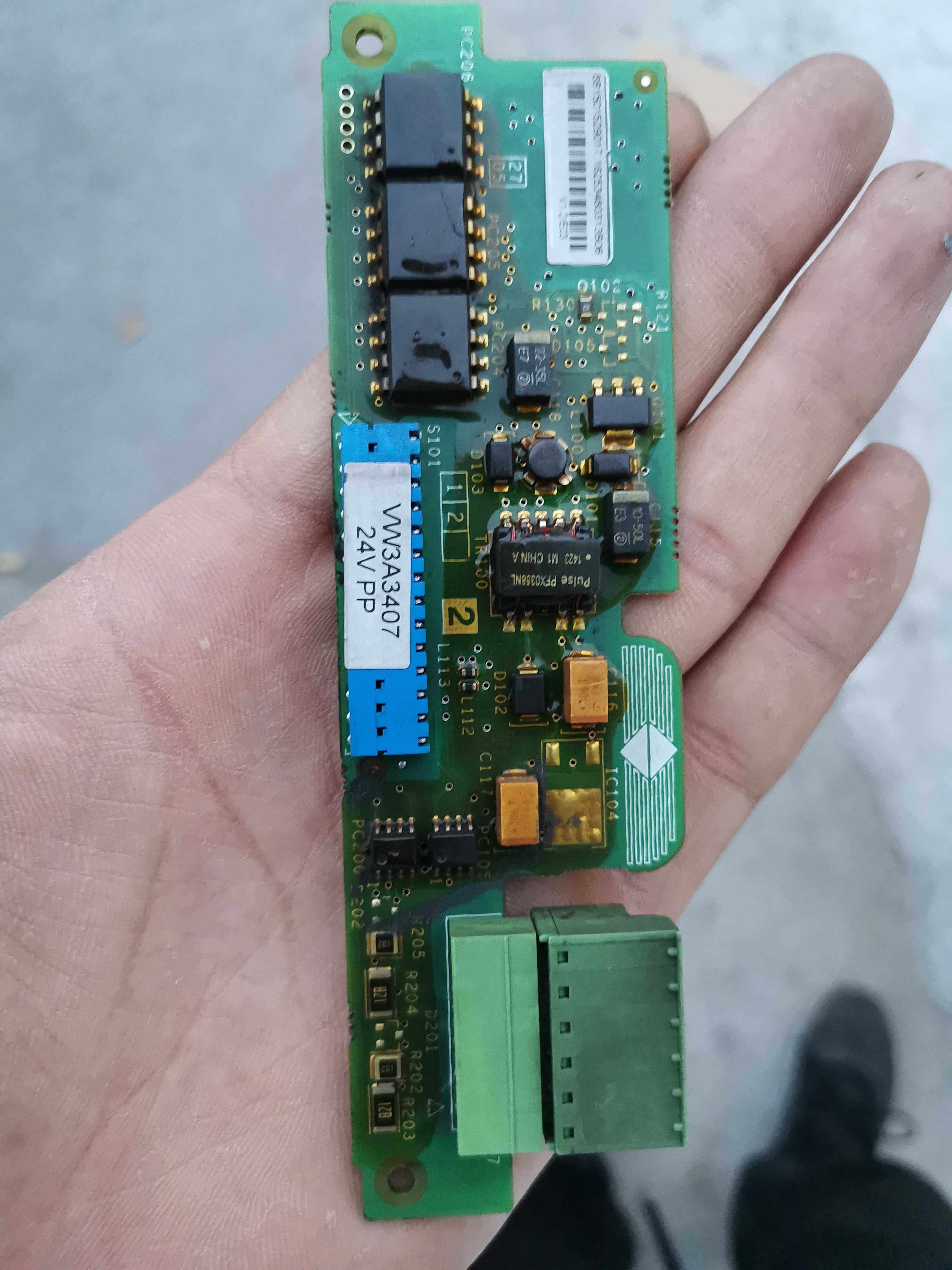 施耐德变频器61/71专用PG卡VW3A3407