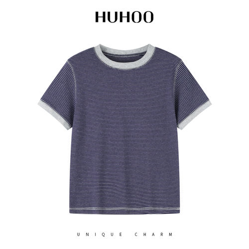 呼呼huhoo莫代尔棉撞色