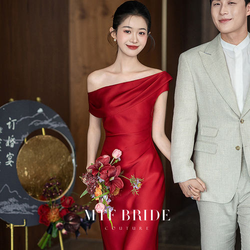 满庭芳【恋人】红色法式