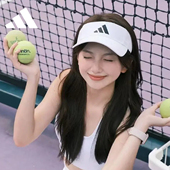 Adidas阿迪达斯网球帽跑步空顶帽遮阳防晒帽马拉松帽子运动女款