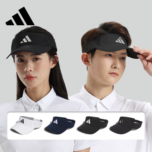 阿迪达斯空顶帽高尔夫运动帽