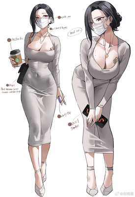 性感针织长裙纯色小妈感套装胸垫