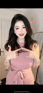 战袍性感绑带包臀鱼尾连衣裙现货 温柔粉 火华家原创设计 韵味紫