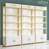 化妆品展示柜理发店美容院护肤产品置物架首饰柜货架多层陈列柜子