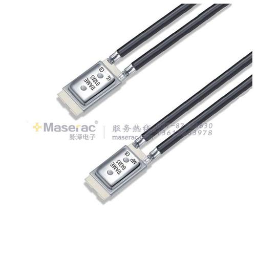 产品特性：体积小型化的设计；每一种跳脱温度都经严格地校正及检测；双金属片100%具有快速跳脱性；具有感应电流及感应温度而动作之双重性能；可依客户的需求铆接各种规格与长度的线材；铆接线材之端子,有同边及不同边两种选择；每款零件均严格执行欧洲ROHS的环保标准。