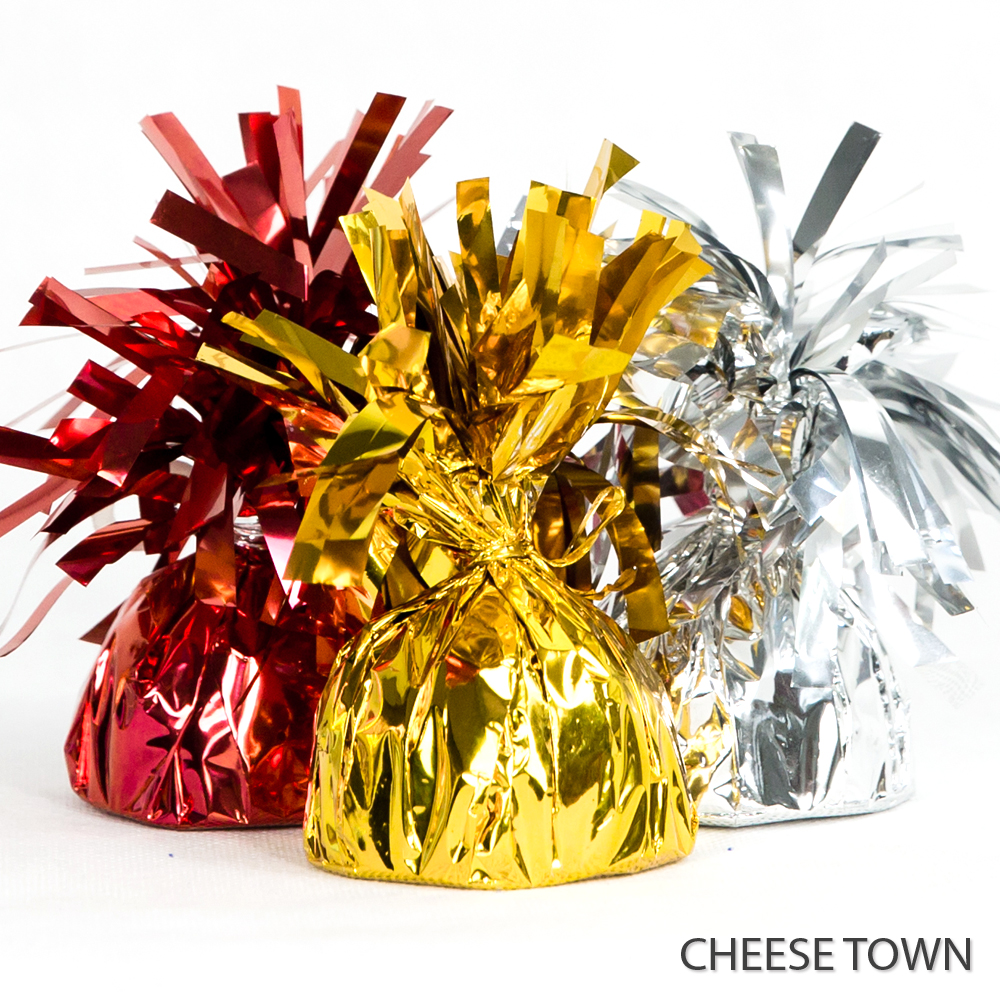 飘空球束专用金属铝箔配重块吊坠