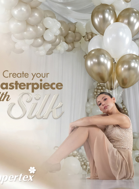 哥伦比亚进口Sempertex丝绸色橡胶气球 5寸/12寸/18寸牡蛎白Silk