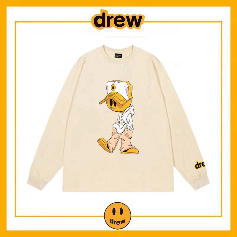 DrewHouse人物笑脸长袖T恤图片