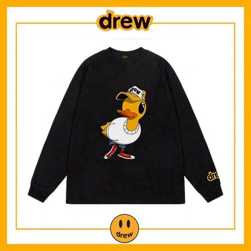 DrewHouse小黄鸭笑脸长袖T恤