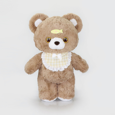 SHINING BEAR /50厘米摩卡熊/毛绒抱偶礼物治愈系陪伴可爱