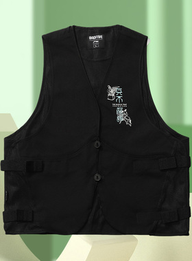 李宁正品男装运动服反伍BADFIVE兵不厌诈男女宽松单马甲AMDR009