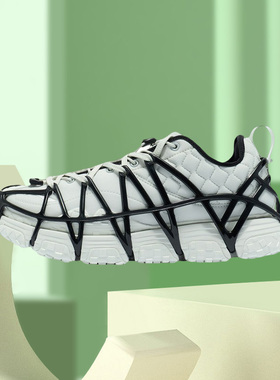 中国李宁正品男女潮流休闲鞋MIX ACE专业系带健步文化跑鞋ARYR013