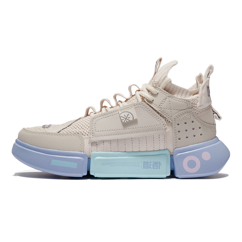 Lining/李宁正品悟道2 Ace女子一体织透气篮球休闲运动鞋ABCS012