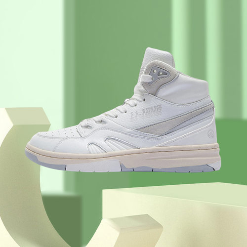 中国李宁正品春夏潮流音乐节937 Deluxe Hi女子运动休闲鞋AZGS044