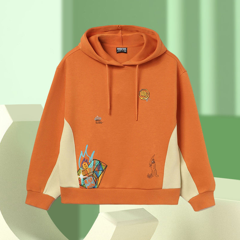 李宁正品秋季新款时尚套头连帽运动休闲训练衫女子卫衣AWDR408