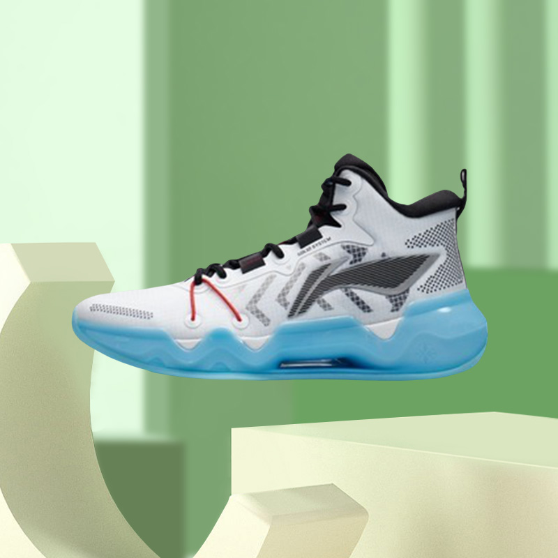 李宁篮球鞋男鞋利刃2新款减震中帮运动鞋专业比赛鞋ABAR087