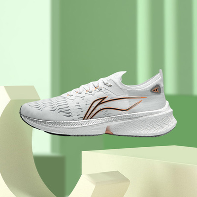 李宁跑鞋男子夏款䨻科技飞电一体织回弹支撑竞速跑鞋 ARMR005