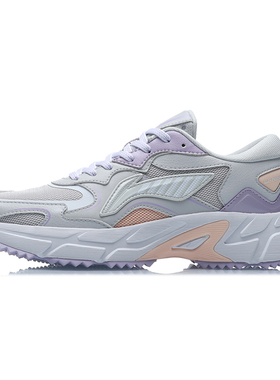 李宁正品休闲鞋女夏轻便女鞋透气鞋子减震跑鞋新款运动鞋ARLR004