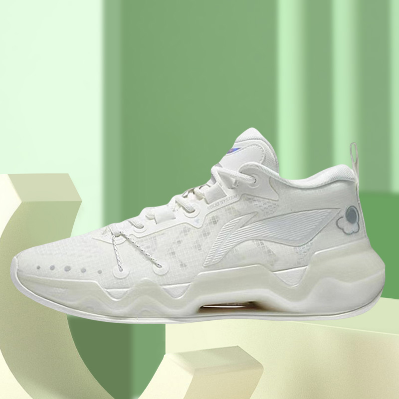 正品李宁lining利刃2男子42减震耐磨回弹篮球比赛篮球鞋abas039-5