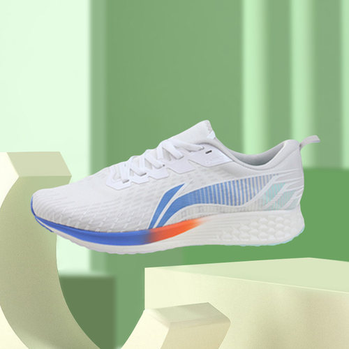 李宁正品新款跑步系列赤兔4代男子透气轻质竞速跑步鞋ARMS021