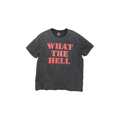 Lmyer  Number nine 06Archive标语水洗做旧宽松情侣同款短袖