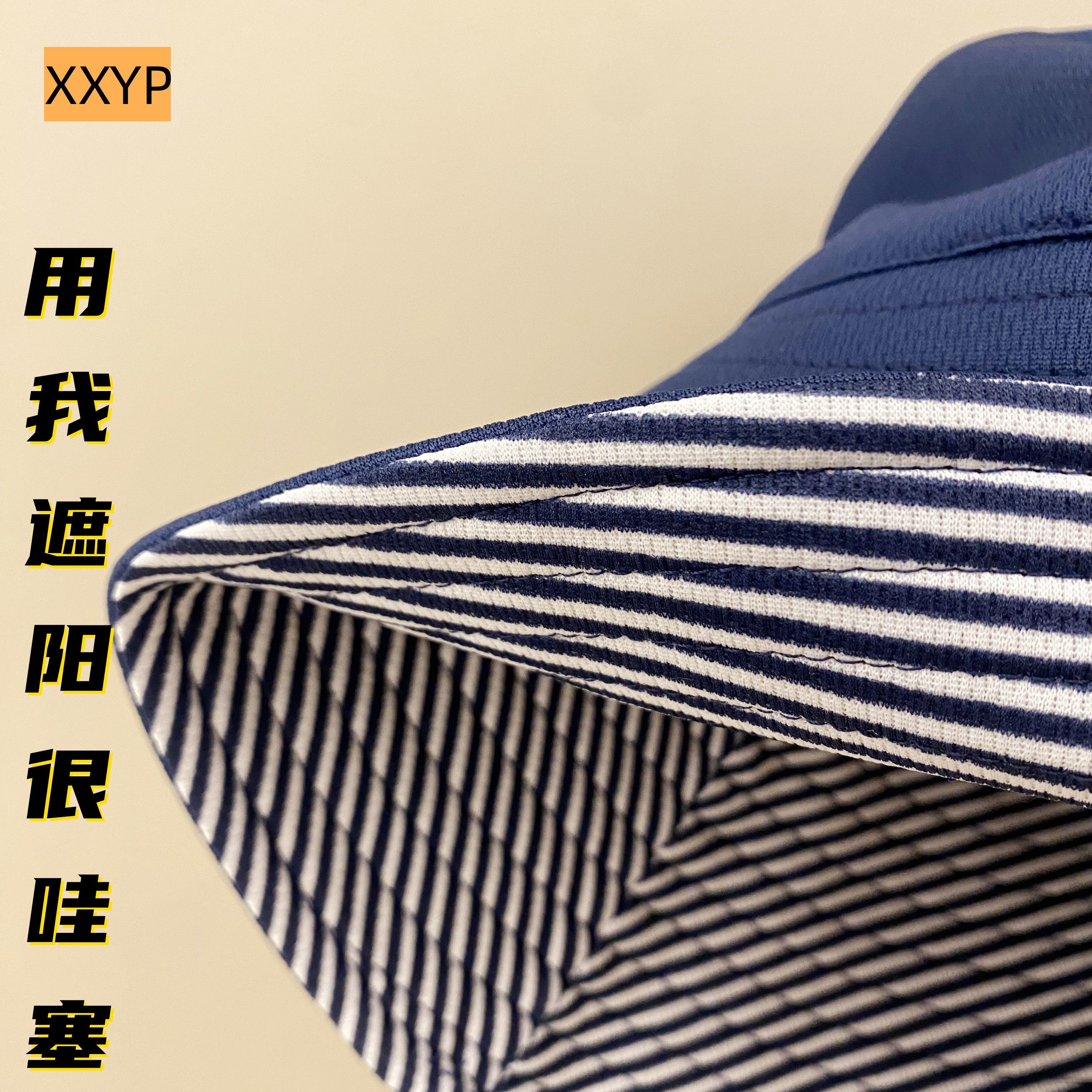 出口韩国！春夏女士遮阳帽双面防紫外线防风显脸小宽帽檐渔夫帽子