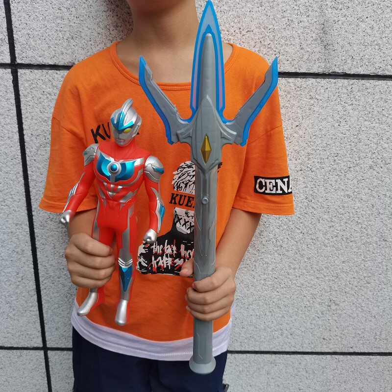 银河奥特曼武器火花枪变身器声光儿童玩具大号召唤器软胶人偶以上