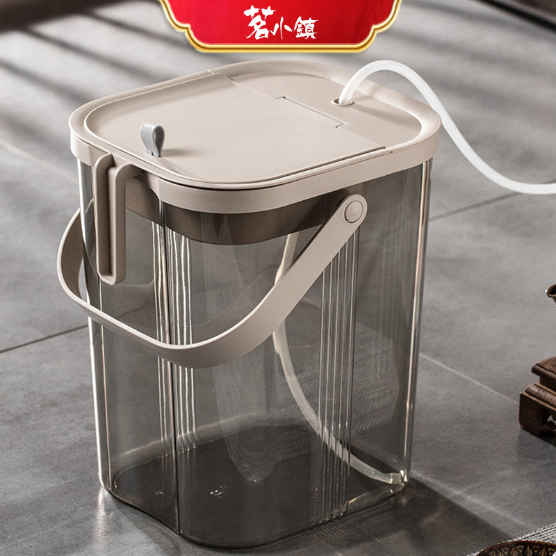 高端茶水桶废水桶干湿分离茶盘过滤大容量排水透明高颜值茶渣桶新,餐饮具,茶台废水/渣桶,淘宝优惠券,粉丝福利购,淘宝优惠卷