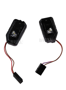 适用奔驰BCES GLB GLC级W205 213 222 253倒车后视镜照地灯迎宾灯