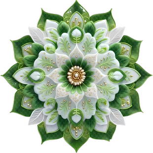 新款3D曼陀罗艺术装饰贴画客厅浴室厨房推拉门创意贴饰自粘贴防水