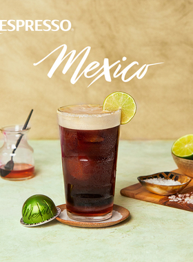 Nespresso奈斯派索胶囊咖啡 Vertuo墨西哥浓缩黑咖啡分离烘焙10颗