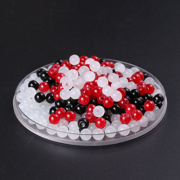 diy散珠6毫米收尾有机配件玉线