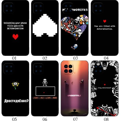 传说之下UNDERTALE 适用 一加10/麦芒A20/荣耀Play5T/X30i/畅玩20/30/畅享50Z/Ace/小米11/13/14/real手机壳