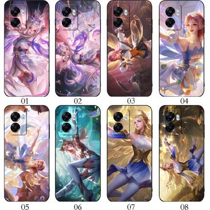 王者荣耀艾琳 适用OPPO Reno 11/A1/8/7 SE/A57/K10/A2/9 Pro+/A58x/A36/vivo S15e/S17e/Y77t/Y77e/Y手机壳