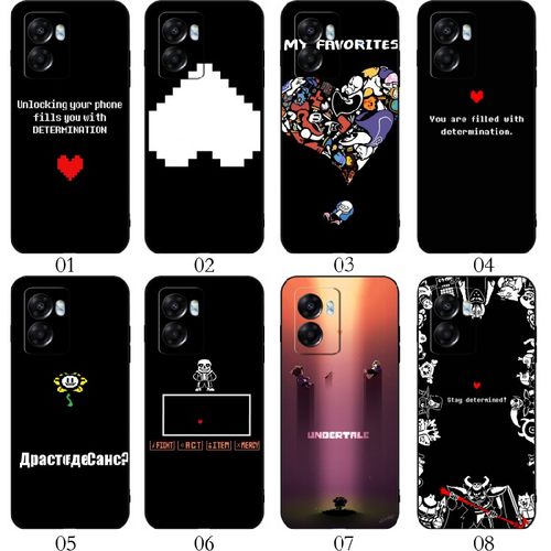 传说之下UNDERTALE 适用iQOO Z8/10/Neo6 SE/Z6/U5/11 Pro/11S/Z7/9/8/Neo8/Neo7/红米 12/12R/realme手机壳