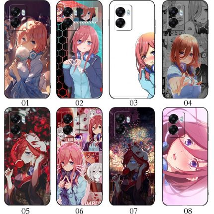 中野三玖 适用OPPO K10x/9/K9x/A2x/A1x/A2/Reno 11/K11x/8/7/A57/K10/A1/A58x/A36 Find X3/X5/SE手机壳