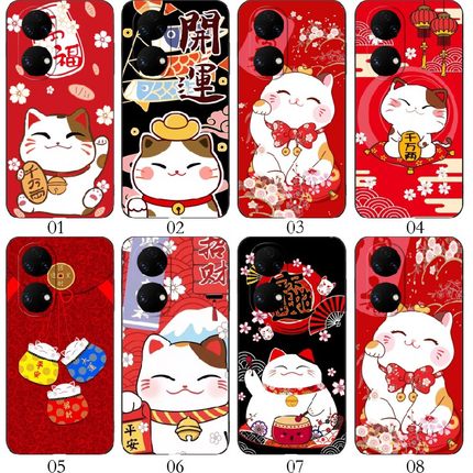 招财猫 适用 红米 Note 11T Pro+//一加 Nord N20/iQOO Z7i/OPPO A1 活力版/一加 Ace 2V/12T手机壳